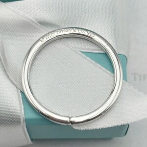 Tiffany & Co Sterling Silver 925 Key Ring Chain Keyring Keychain Gift Unisex